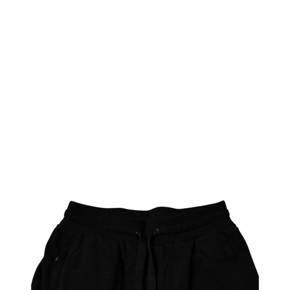 Dolce & Gabbana Black Cotton Mid Waist Jogger SweatMen's Men's Pants